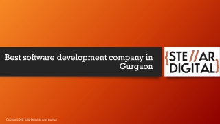 Best software development company in Gurgaon