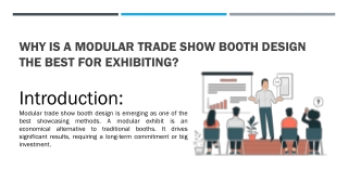 Why is a Modular Trade Show Booth Design