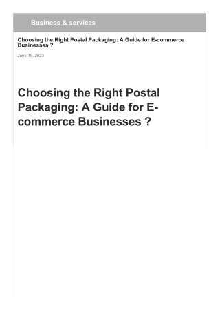 choosing-right-postal-packaging-guide