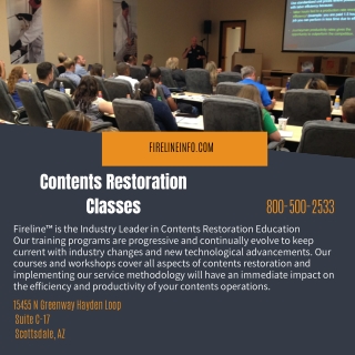 Contents Restoration Classes