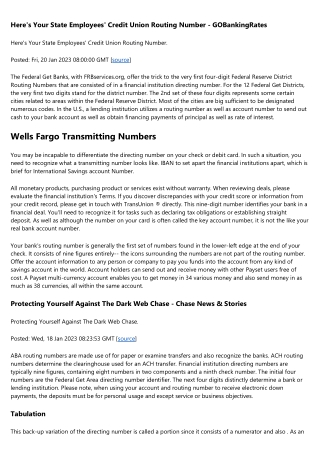 How To Find Your Bank Directing Number With & Without A Check