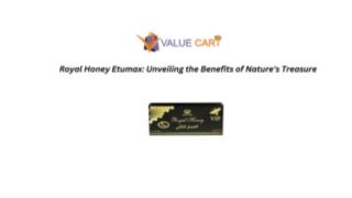 Royal Honey Etumax Unveiling the Benefits of Nature's Treasure