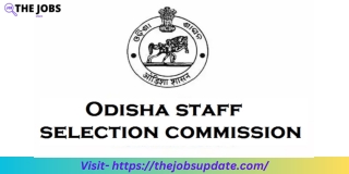 OSSC, the Odisha Staff Selection Commission, Job Openings, 2023
