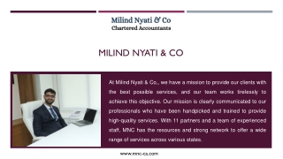 MILIND NYATI & CO