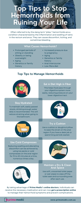 Top Tips to Stop Hemorrhoids from Ruining Your Life