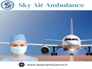 Hi-tech Air Ambulance in Patna with Trusted Medical Aid