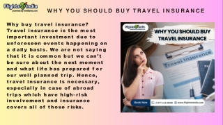 Why You Should Buy Travel Insurance