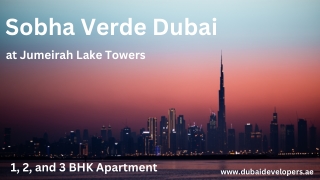 Sobha Verde Dubai E-brochure