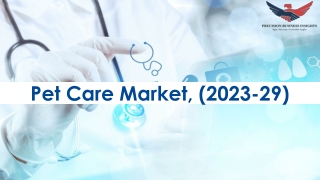 Pet Care Market Future Prospects and Forecast To 2029