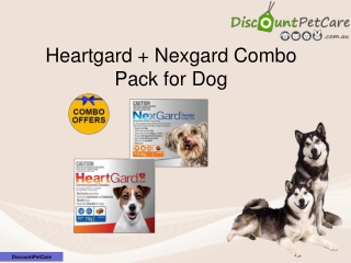 Buy Heartgard and NexGard Combo for Dogs Online at lowest Price