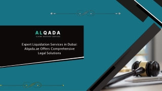 Liquidation Services in Dubai