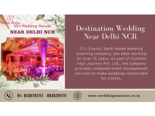 Resorts for Wedding in Delhi NCR