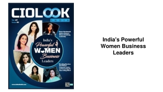 India's Powerful Women Business Leaders