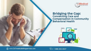 Bridging The Gap- Connecting Care and Compensation In Community Behavioral Health PDF