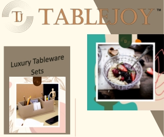 Luxury Tableware Sets