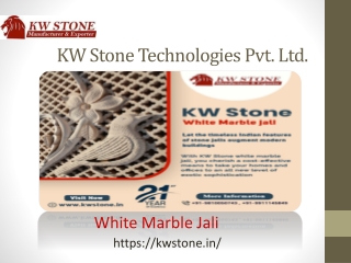 White Marble Jail- KW Stone Technologies Pvt. Ltd