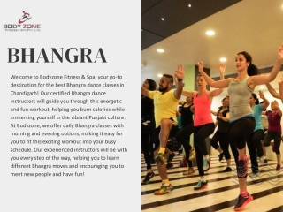 Bhangra classes in chandigarh