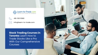 Stock Trading Courses in Toronto | Learn-To-Trade.com