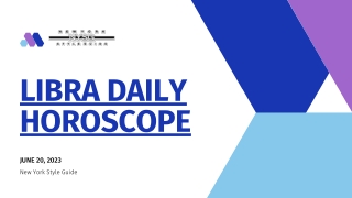 Libra Daily Horoscope