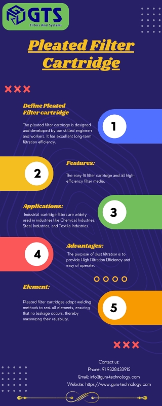 Comprehensive Information about the Pleated Filter Cartridge!