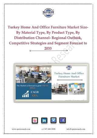 Turkey Home And Office Furniture Market