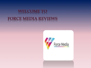 Force Media Reviews