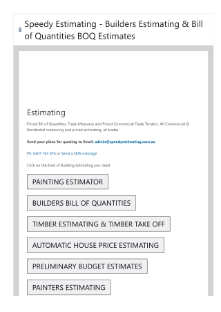 Estimating