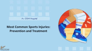 Most Common Sports Injuries Prevention and Treatment