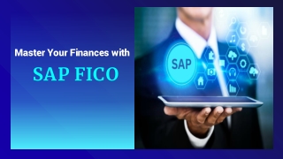 Master Your Finances with SAP FICO