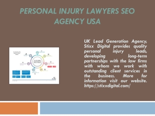 Personal Injury Lawyers SEO Agency USA