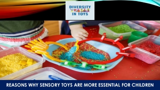 Reasons Why Sensory Toys Are More Essential for Children