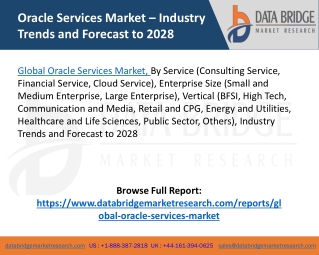 Oracle Services Market