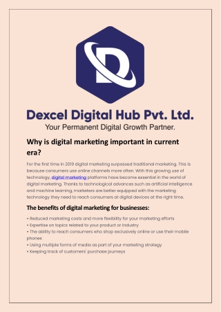 Top Digital Marketing Agency in Pune | Dexcel Digital Hub