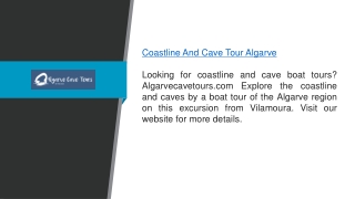 Coastline and Cave Tour Algarve  Algarvecavetours.com