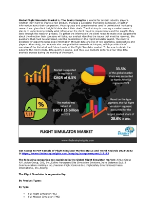 Flight Simulator Market