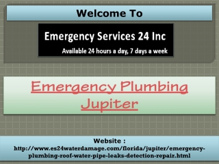 Emergency Plumbing Jupiter