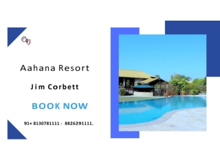 Aahana Resort in Jim Corbett | Corporate Offsite Venues in Jim Corbett