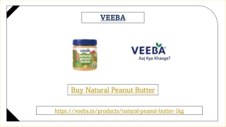 Buy Natural Peanut Butter