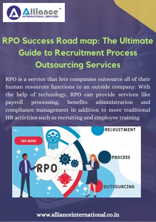 RPO Success Road map The Ultimate Guide to Recruitment Process Outsourcing Services