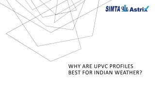 uPVC colour profiles