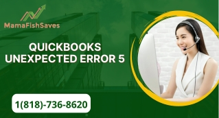 How to fix QuickBooks unexpected error 5