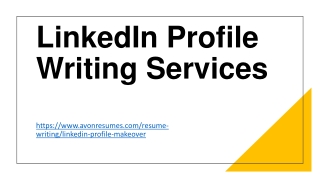 LinkedIn Profile Writing Services