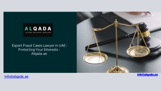Fraud Cases Lawyer in UAE