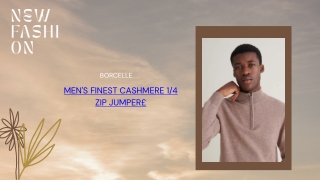 men cashmere jumpers