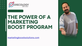 The Power of a Marketing Boost Program