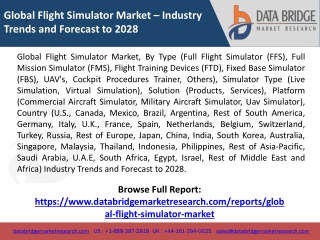 Global Flight Simulator Market