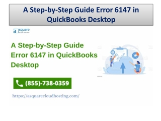 A Comprehensive Guide to Resolving QuickBooks Error 6147