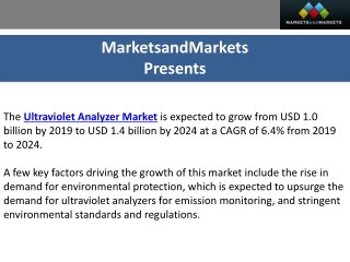 Shining a Light on Growth: Forecasting the $1.4 Billion Ultraviolet Analyzer