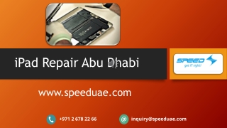 iPad Repair Abu Dhabi