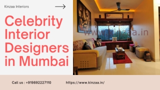 Famous Architects in Mumbai  Celebrity Interior Designers in Mumbai  Kinzaa